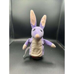 Bluey Friends Bob Bilby Kangaroo Plush Puppet Purple Stuffed Animal Toy 8" B2